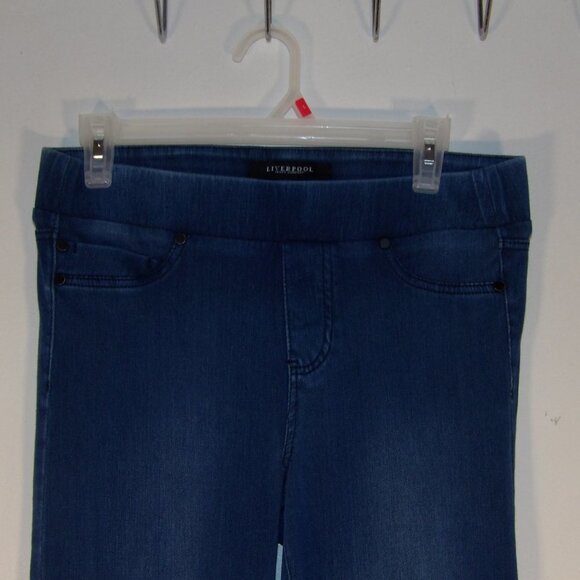 Liverpool Pull On Skinny Stretch Jegging Size 8 /29 - Picture 2 of 7